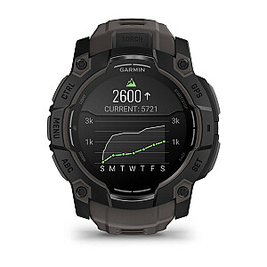 Garmin Instinct 3 AMOLED 3.3 см (1.3") 50 мм Цифровой 416 x 416 пикселей Сенсорный экран Черный GPS (спутниковый)