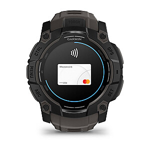 Garmin Instinct 3 AMOLED 3.3 см (1.3") 50 мм Цифровой 416 x 416 пикселей Сенсорный экран Черный GPS (спутниковый)