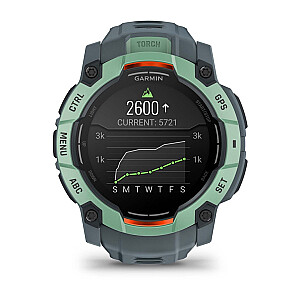 Garmin Instinct 3 AMOLED 3.3 см (1.3") 50 мм Цифровой 416 x 416 пикселей Сенсорный экран Зеленый GPS (спутниковый)