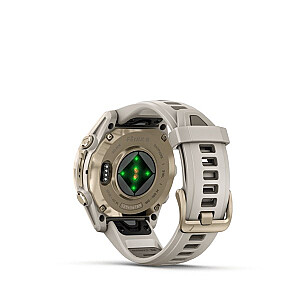 Garmin fenix 8 3.3 см (1.3") AMOLED 43 мм Цифровой 416 x 416 пикселей Сенсорный экран Золотой Wi-Fi GPS (спутниковый)