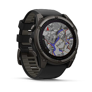 Garmin fenix 8 3.56 см (1.4") 51 мм Цифровой 280 x 280 пикселей Сенсорный экран Титан Wi-Fi GPS (спутниковый)