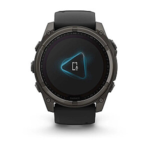 Garmin fenix 8 3.56 см (1.4") 51 мм Цифровой 280 x 280 пикселей Сенсорный экран Титан Wi-Fi GPS (спутниковый)