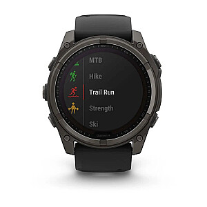 Garmin fenix 8 3.56 см (1.4") 51 мм Цифровой 280 x 280 пикселей Сенсорный экран Титан Wi-Fi GPS (спутниковый)
