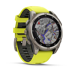 Garmin fenix 8 3.3 см (1.3") 47 мм Цифровой 260 x 260 пикселей Сенсорный Титан Wi-Fi GPS (спутниковый)