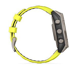 Garmin fenix 8 3.3 см (1.3") 47 мм Цифровой 260 x 260 пикселей Сенсорный Титан Wi-Fi GPS (спутниковый)