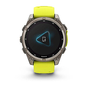 Garmin fenix 8 3.3 см (1.3") 47 мм Цифровой 260 x 260 пикселей Сенсорный Титан Wi-Fi GPS (спутниковый)