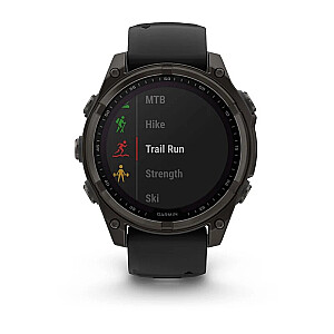 Garmin fenix 8 3.3 см (1.3") 51 мм Цифровой 260 x 260 пикселей Сенсорный Titanium Wi-Fi GPS (спутниковый)