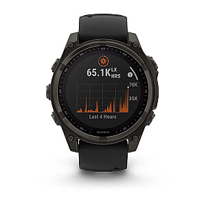 Garmin fenix 8 3.3 см (1.3") 51 мм Цифровой 260 x 260 пикселей Сенсорный Titanium Wi-Fi GPS (спутниковый)
