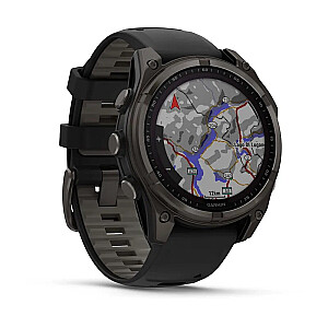 Garmin fenix 8 3.3 см (1.3") 51 мм Цифровой 260 x 260 пикселей Сенсорный Titanium Wi-Fi GPS (спутниковый)
