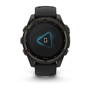 Garmin fenix 8 3.3 см (1.3") 51 мм Цифровой 260 x 260 пикселей Сенсорный Titanium Wi-Fi GPS (спутниковый)