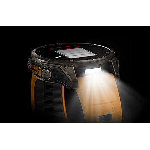 Garmin fenix 8 3.56 см (1.4") AMOLED 47 мм Цифровой 454 x 454 пикселей Сенсорный экран Графит Wi-Fi GPS (спутниковый)