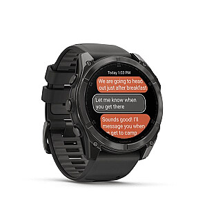 Garmin Fenix 8 3.56 см (1.4") AMOLED 51 мм Цифровой 454 x 454 пикселей Сенсорный экран Титан Wi-Fi GPS (спутниковый)
