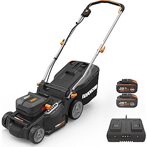 Беспроводная газонокосилка Worx WG737E