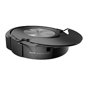 iRobot Roomba Combo j7 bezsoma melns, nerūsējošais tērauds