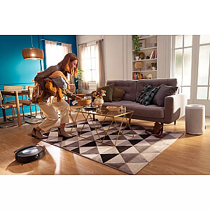 iRobot Roomba Combo j7 bezsoma melns, nerūsējošais tērauds