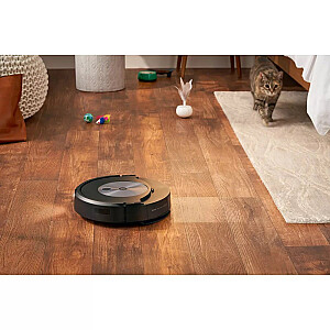 iRobot Roomba Combo j7 bezsoma melns, nerūsējošais tērauds