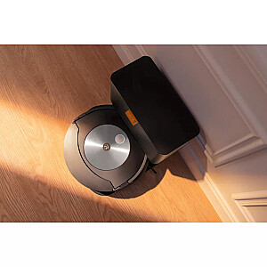 iRobot Roomba Combo j7 bezsoma melns, nerūsējošais tērauds