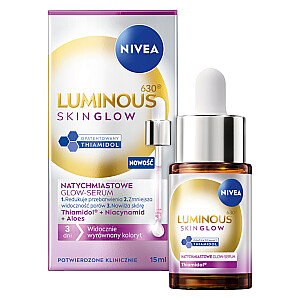 NIVEA Luminous630 ādas mirdzuma tūlītējais mirdzošais serums 15ml