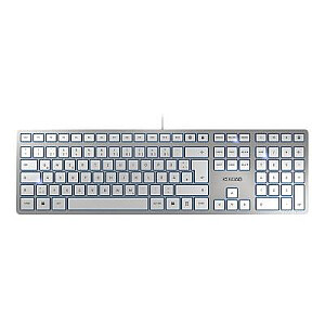 Cherry KC 6000 SLIM Tastatūra USB Vācu (JK-1600DE-1) (JK1600DE1)