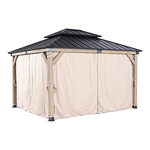 Side curtainsfor gazebo CEDAR 3x4m