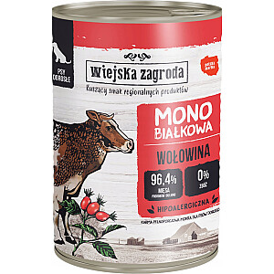 Country Farm Влажный корм для собак Монопротеин Говядина (взрослые) 400г
