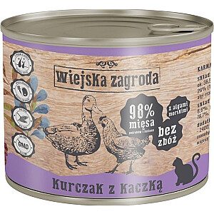 Country Farm Chicken ar pīli mitrā barība kaķiem 200g