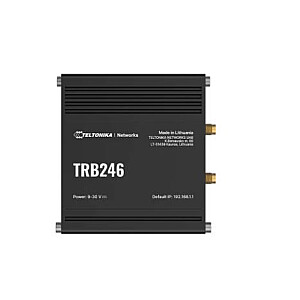 LTE vārteja TRB246 (Cat4), 3G, 2G, 2xSIM RS232/485, Ethernet