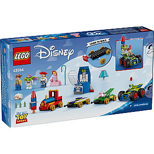 LEGO DISNEY 43264 Toy Story - Svētku vilciens un RC auto