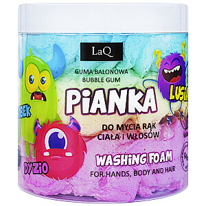 LAQ roku, ķermeņa un matu mazgāšanas putas Gumija Balons 100g
