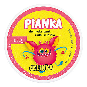 LAQ Pianka do mycia kājiņām Dzeltena 20g
