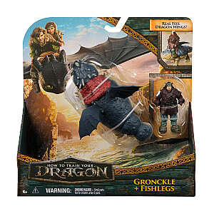 DRAGONS Фигурка Викинг и дракон