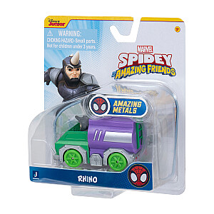 SPIDEY AND HIS AMAZING FRIENDS металлическая машинка, 7,5 см