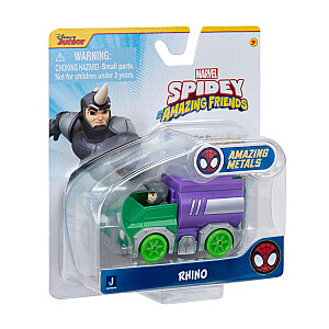 SPIDEY AND HIS AMAZING FRIENDS металлическая машинка, 7,5 см