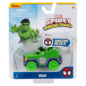 SPIDEY AND HIS AMAZING FRIENDS металлическая машинка, 7,5 см