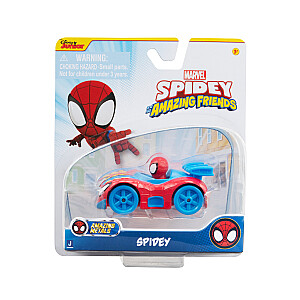SPIDEY AND HIS AMAZING FRIENDS металлическая машинка, 7,5 см