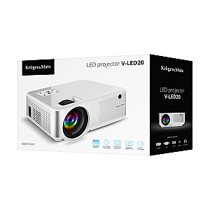 Проектор Kruger & Matz V-LED20 LED FullHD 1080p (1920x1080)