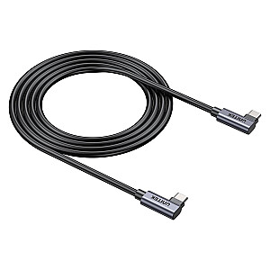UNITEK USB-C КАБЕЛЬ ДУАЛЬНЫЙ 90° M/M 1M