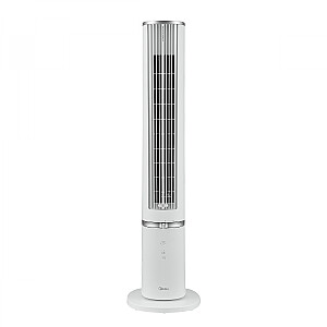 Aroma Tower fan, 45W, Fully Detachable for Easy Cleaning, Built-in Essential Oil Diffuser, Air flow: 38.3 m3/min, 2 Wind modes - Normal/Sleeping, 4 speed settings, 7h timer, Multi-angle Remote control, Oscillation 70, white color, 1032x275x275