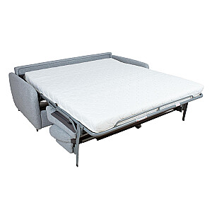 Sofas gulta BRANDON 3-vietīga, pelēkzilā melange