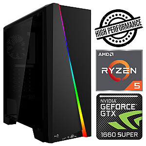 Персональный компьютер INTOP Ryzen 5 5600X 8 ГБ 480SSD M.2 NVME GTX1660 SUPER 6 ГБ без ОС