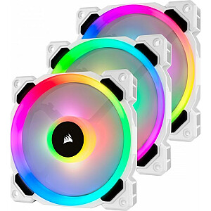 Corsair LL120 RGB 120mm 3-pack + Hub (CO-9050092-WW)