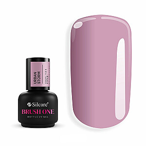 SILCARE Brush One Bottle Gel būvniecības želeja pudelē ar otas Urban Storm 15g