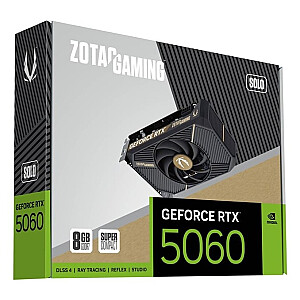 Zotac GAMING GeForce RTX 5060 SOLO NVIDIA 8 ГБ GDDR7