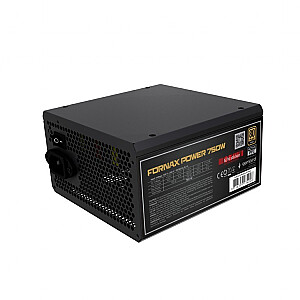 Блок питания компьютера Fornax Power 750W 80+Bronze активный PFC 120mm вентилятор