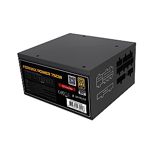 Блок питания компьютера Fornax Power 750W активный PFC 12 см вентилятор 80+Gold