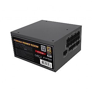 Блок питания компьютера Fornax Power 1000W активный PFC вентилятор 12 см 80+Gold