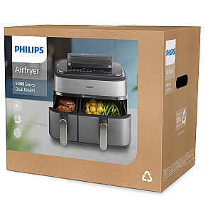 Philips Series 5000 NA555/00 серебристый