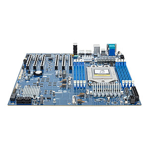 Материнская плата Gigabyte MH53-G40 1x sTR5 AMD Ryzen Threadripper PRO 7000 WRX90 (8X DIMM, 4x SATA, 1x MCIO 8i, 4x M.2, 2x 10Gbe, E-ATX)