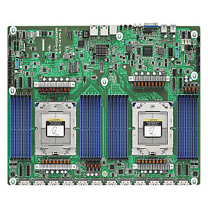 Материнская плата ASRock GENOA2D24G-2L+ 2x SP5 AMD Epyc 9004 SoC (24xDIMM, NVMe, 2xM.2, 2xGbE, IPMI)