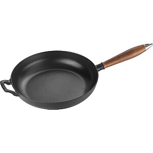 Čuguna cepšanas panna ar koka rokturi Staub - 28 cm